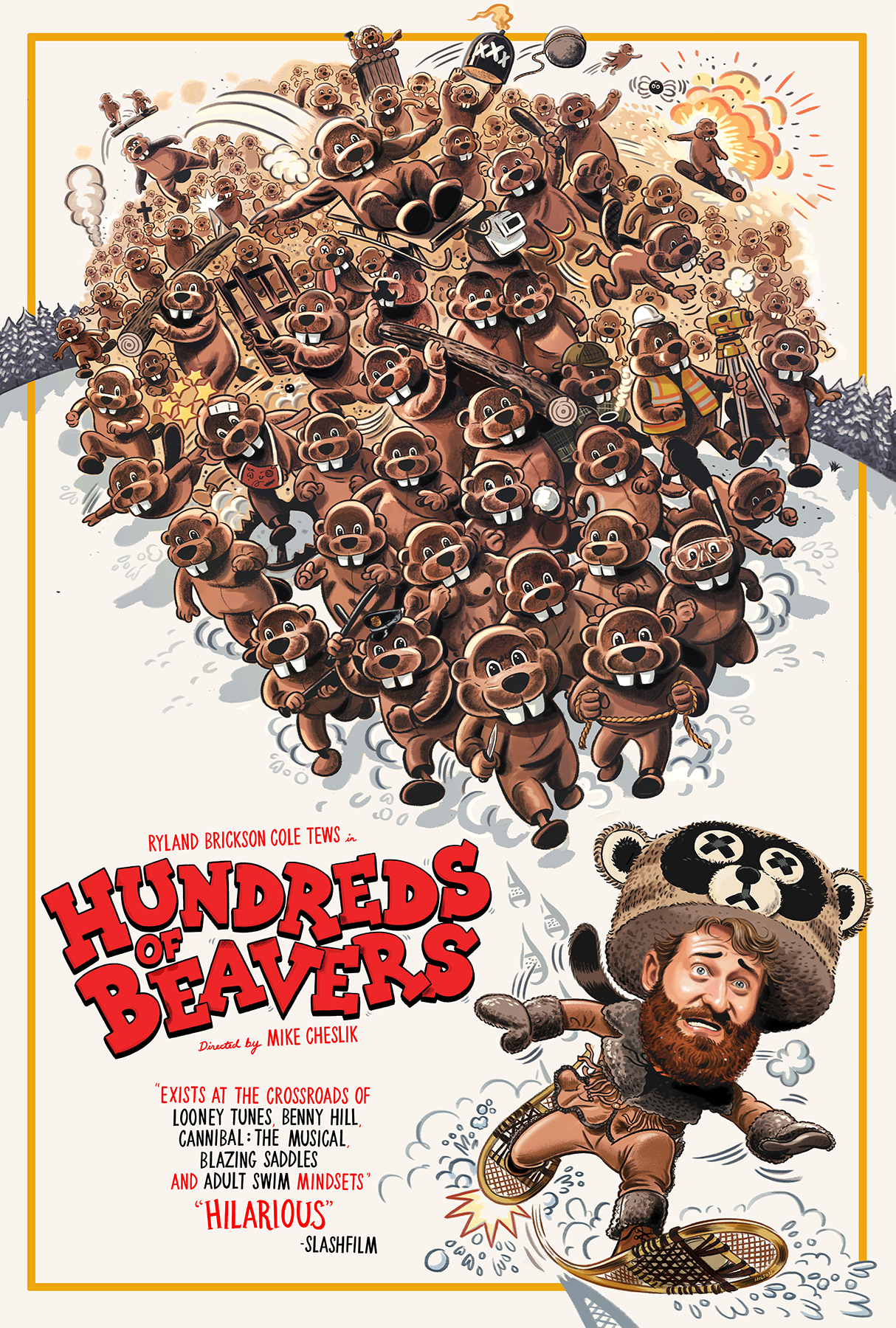 Storyline Movie Hundreds of Beavers 2024