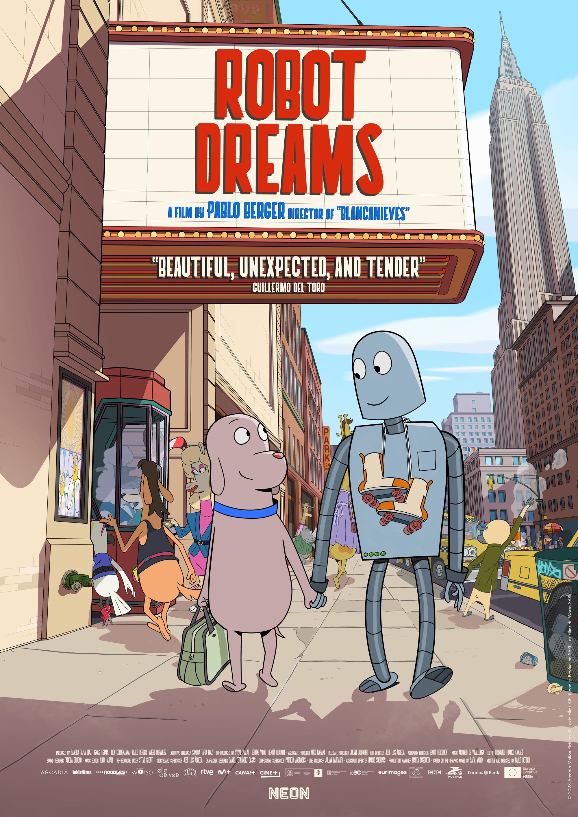 Storyline Movie Robot Dreams 2024